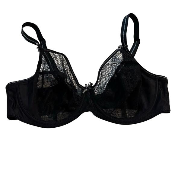 Freya Other - Freya Size 36DD Hero Underwire Side Support Bra Black AA1841